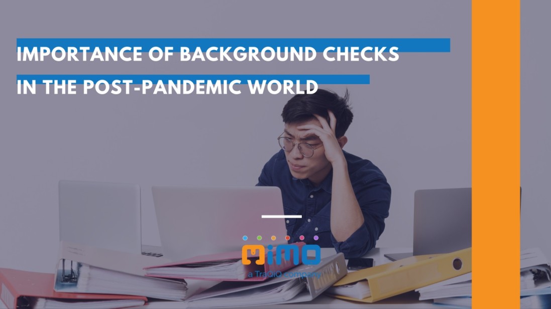 A background check can include a credit score, former employment, and litigation in addition to looking into someone's criminal history to determine someone's dependability as a possible employee.
