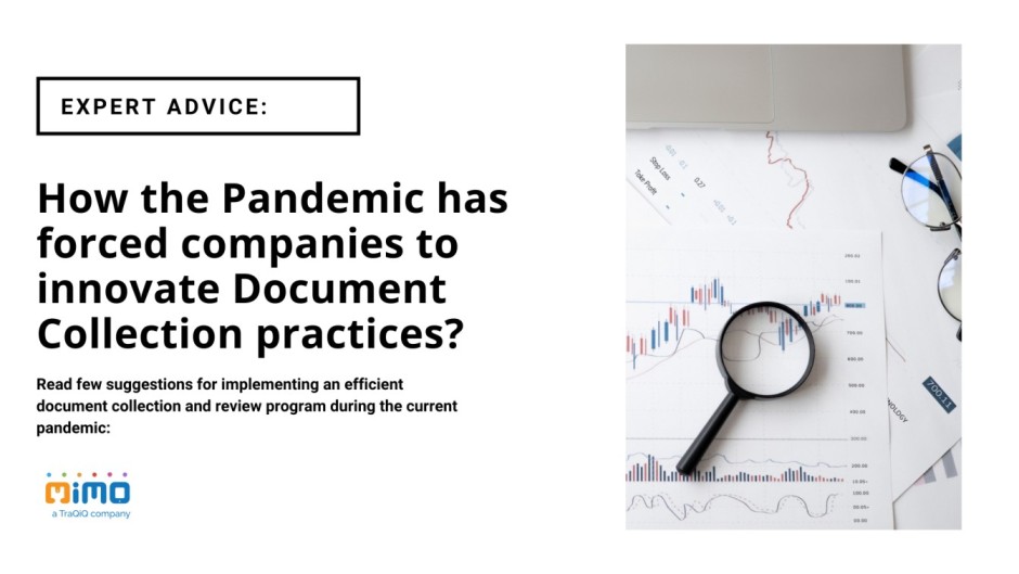 How the Pandemic has forced companies to innovate Document Collection practices
