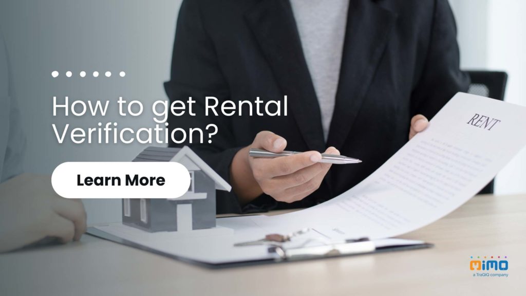 How To Get Rental Verification? MIMO